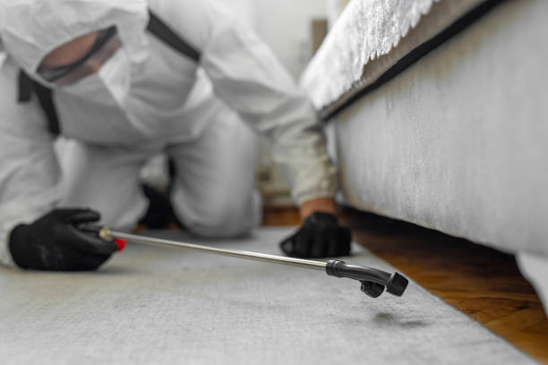 Professional Termite Control technician working in Mauriceville, TX